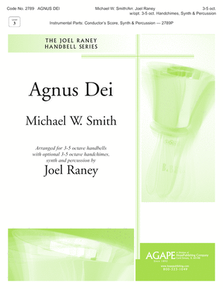 Book cover for Agnus Dei-3-5 oct.-Digital Download