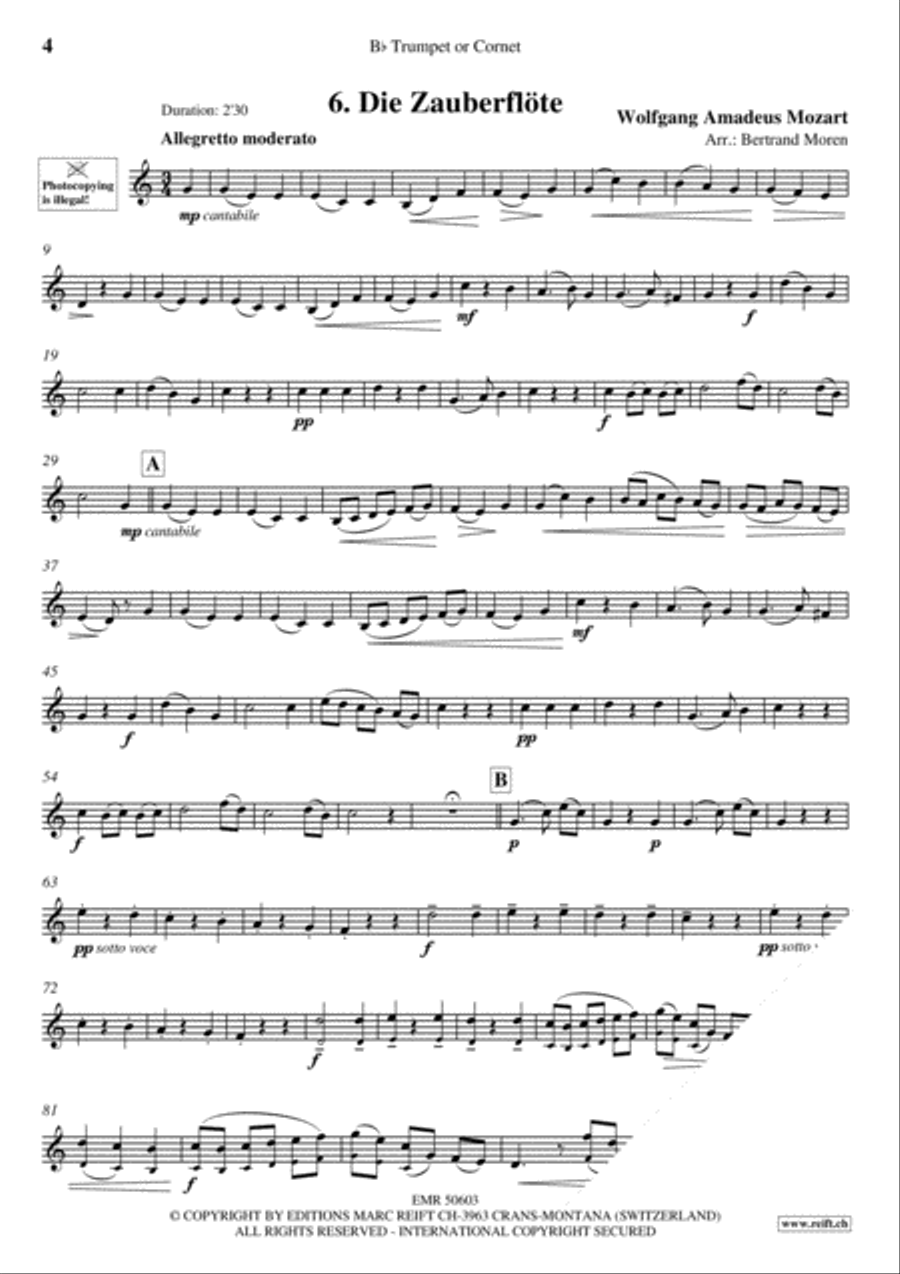20 Slow Melodies Volume 1 Cornet scores gallery preview page 6