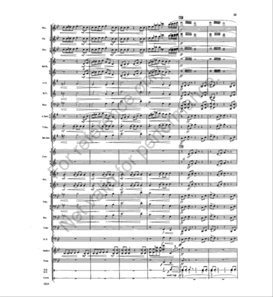 Contexture Concert Band scores gallery preview page 12