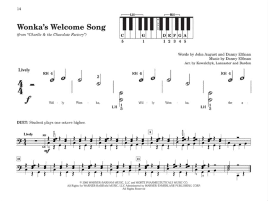 My First Pop Songs, Book 2 Easy Piano scores gallery preview page 3