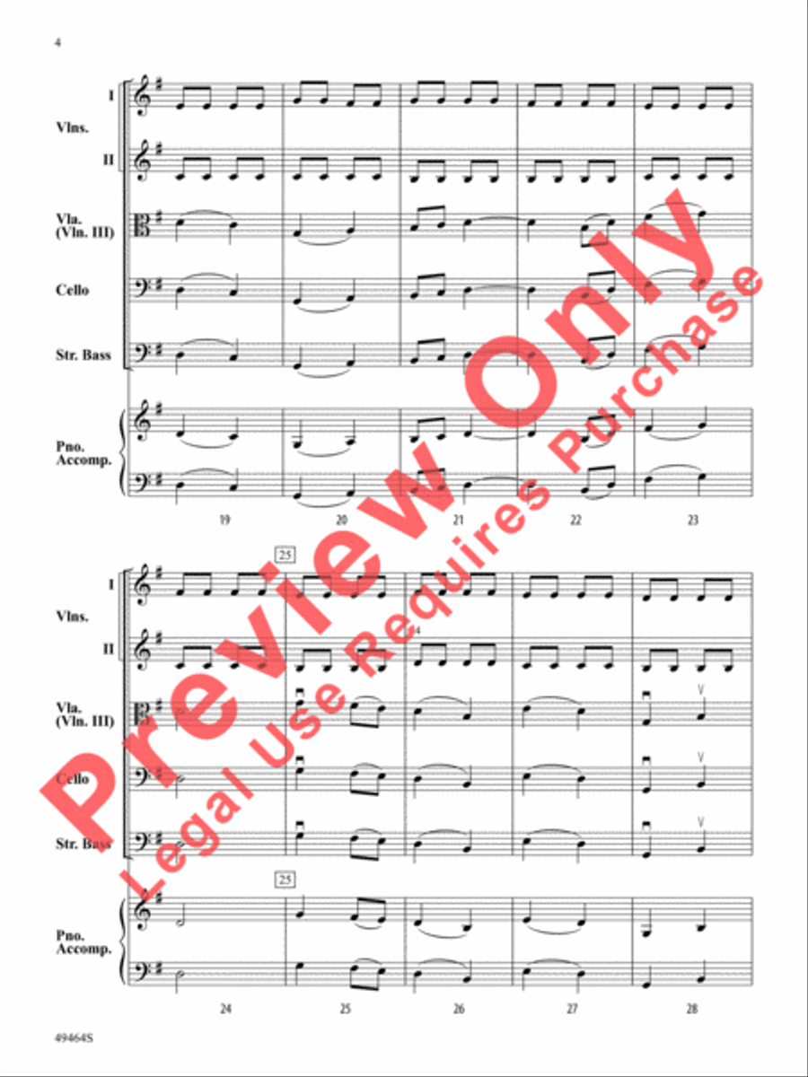 Spiccato Palooza! String Orchestra scores gallery preview page 5