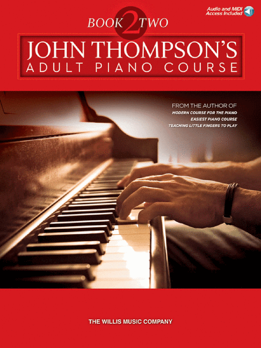 John Thompson's Adult Piano Course – Book 2 Piano Method scores gallery preview page 1