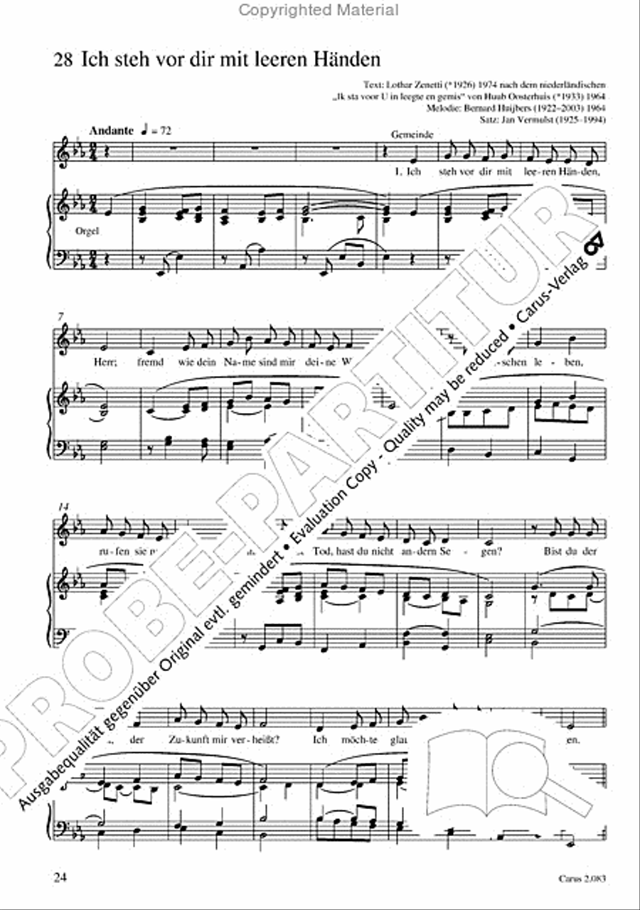 Choirbook of Mourning Choir scores gallery preview page 21