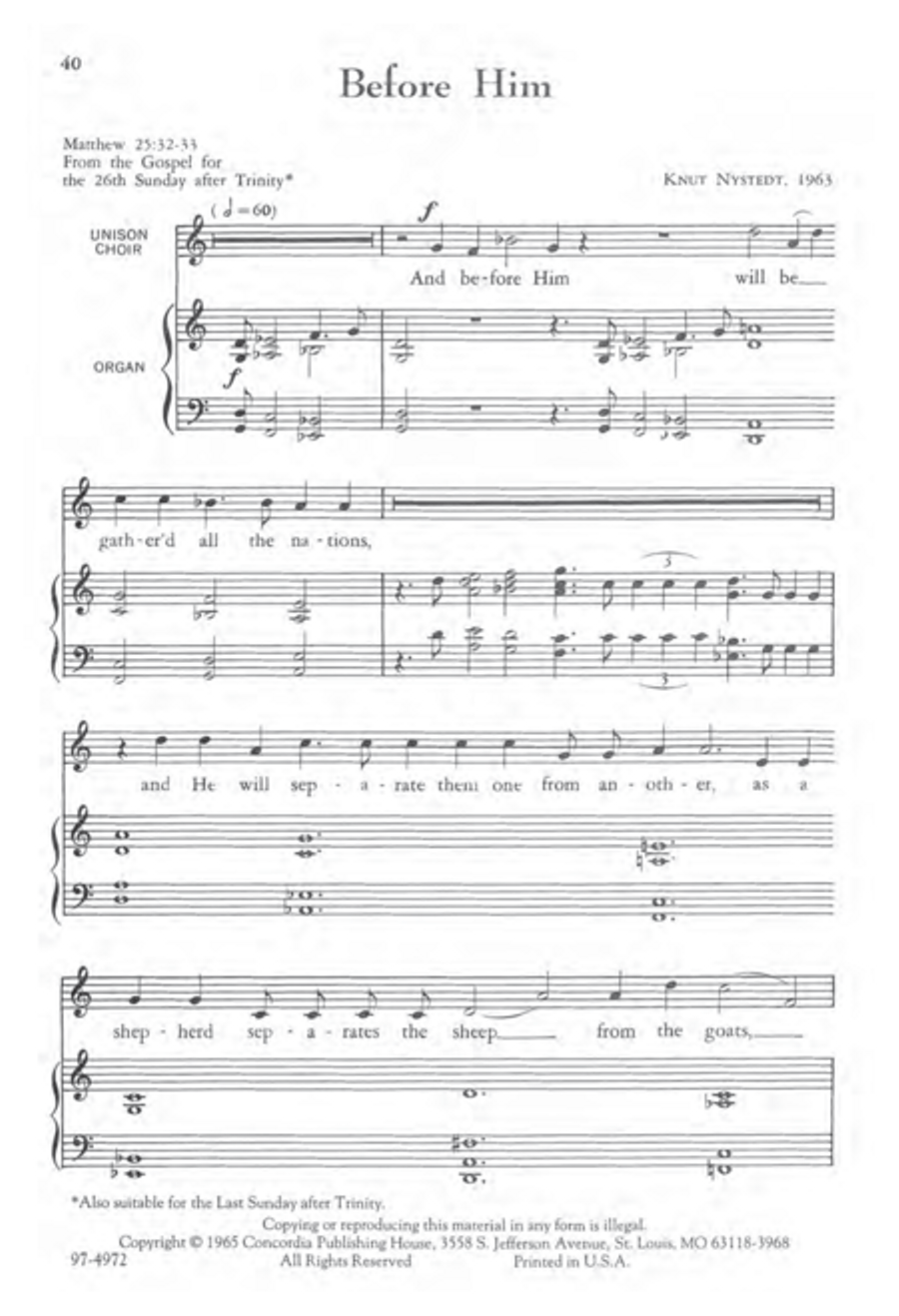 A Third Morning Star Choir Book Unison Choir scores gallery preview page 12