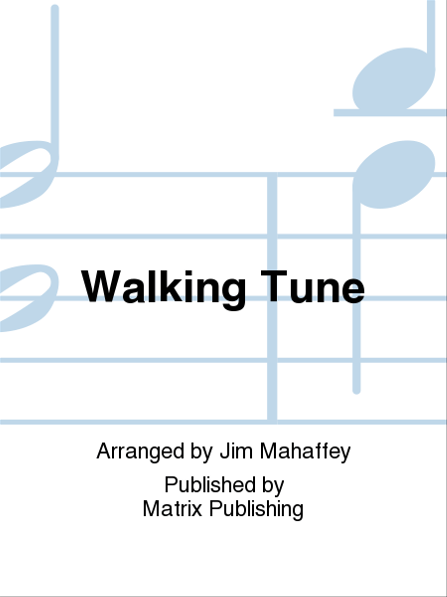 Walking Tune Walking Tune Concert Band scores gallery preview page 1