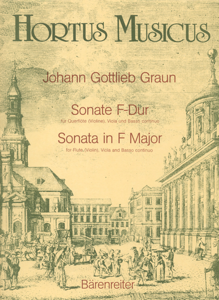 Sonate for Flute (Violin), Viola and Basso continuo F major