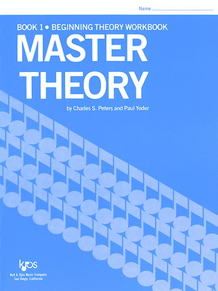 Book cover for Master Theory - Book 1 (Lessons 1-30)