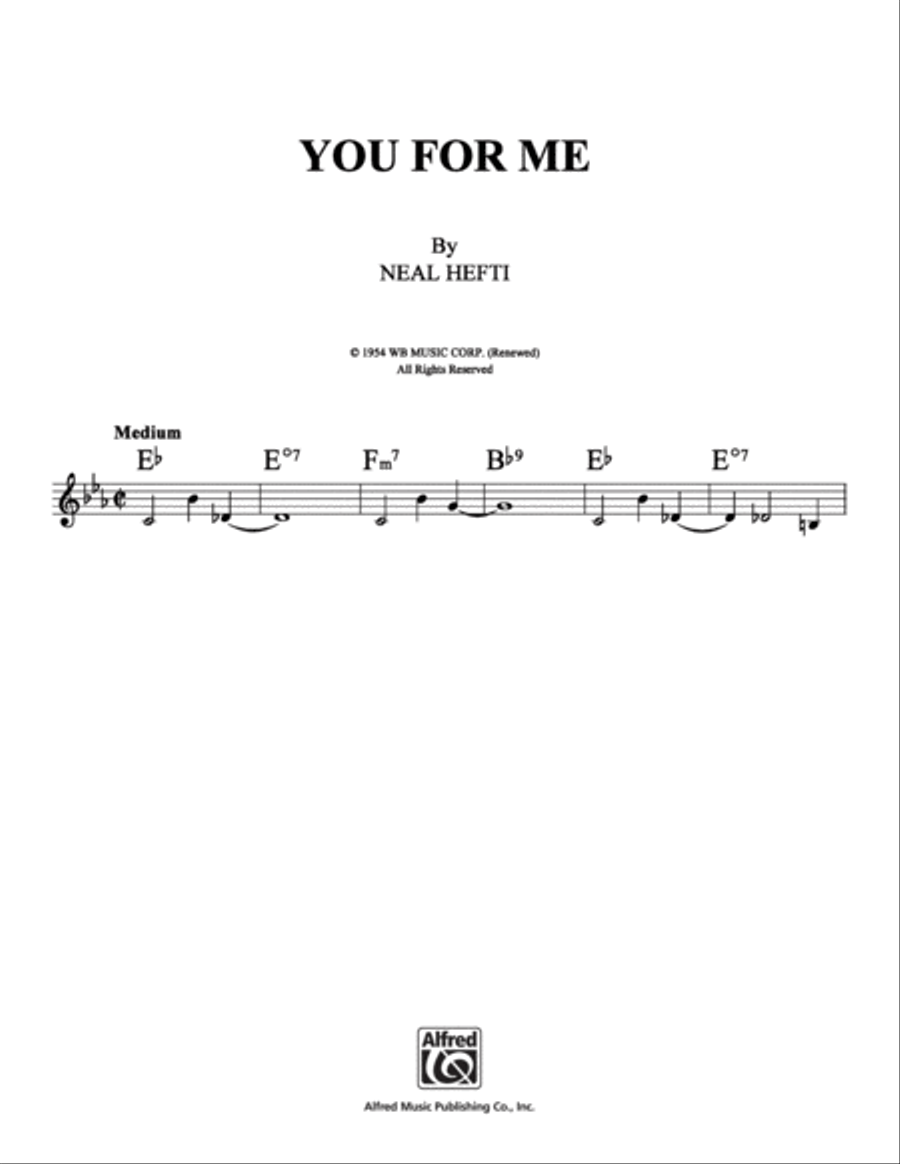 You For Me School and Community scores gallery preview page 1