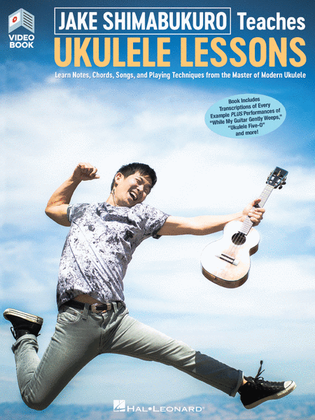 Book cover for Jake Shimabukuro Teaches Ukulele Lessons