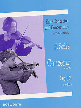 Book cover for Violin Concerto No. 2 in G Op. 13