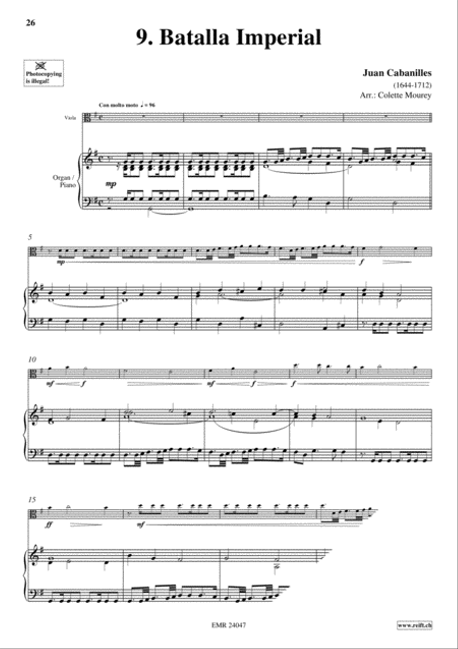40 Greatest Baroque Hits Volume 1 Viola scores gallery preview page 11