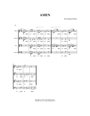 Book cover for GREAT AMEN