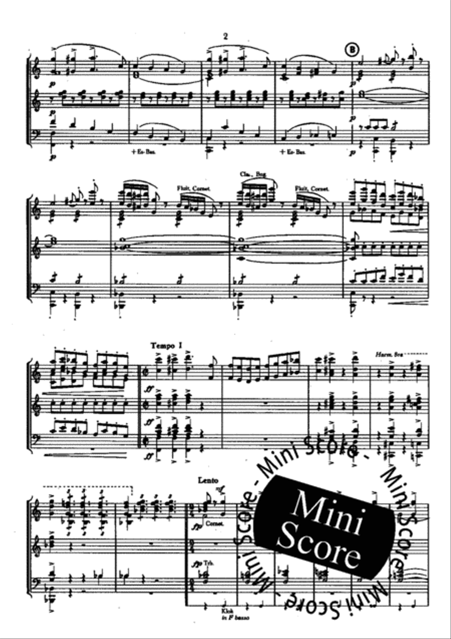 Die Fledermaus Concert Band scores gallery preview page 60