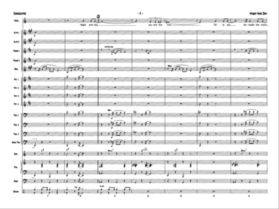 Night and Day Jazz Ensemble scores gallery preview page 4