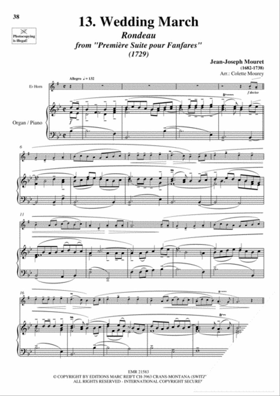 20 Greatest Wedding Solos Organ scores gallery preview page 15