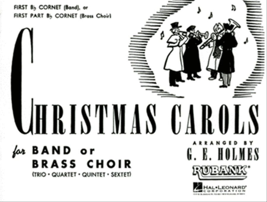 Christmas Carols for Band or Brass Choir Concert Band scores gallery preview page 1