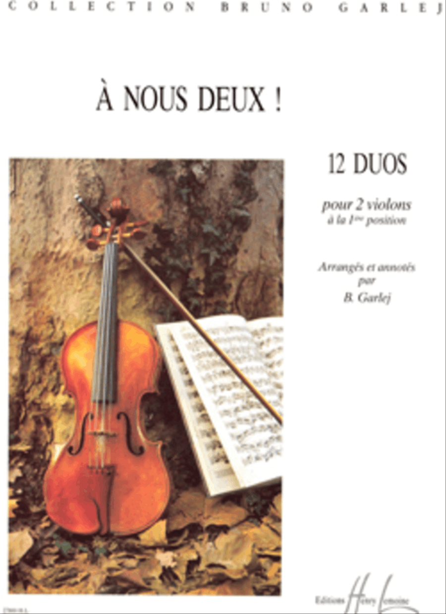 A Nous Deux! A Nous Deux! Violin Solo scores gallery preview page 1