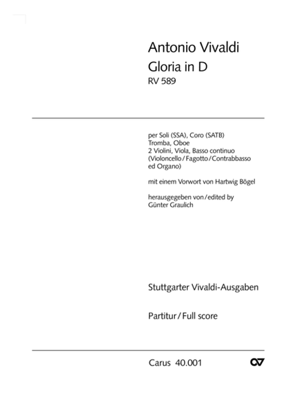 Gloria in D image number null