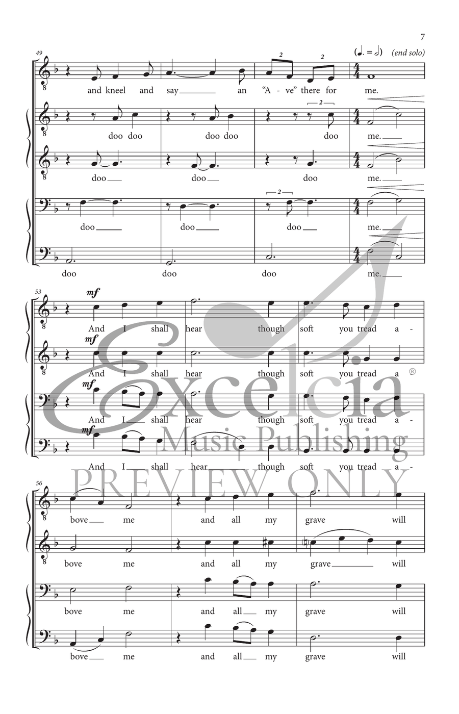 Danny Boy (TTBB) Danny Boy (TTBB) TTBB scores gallery preview page 8