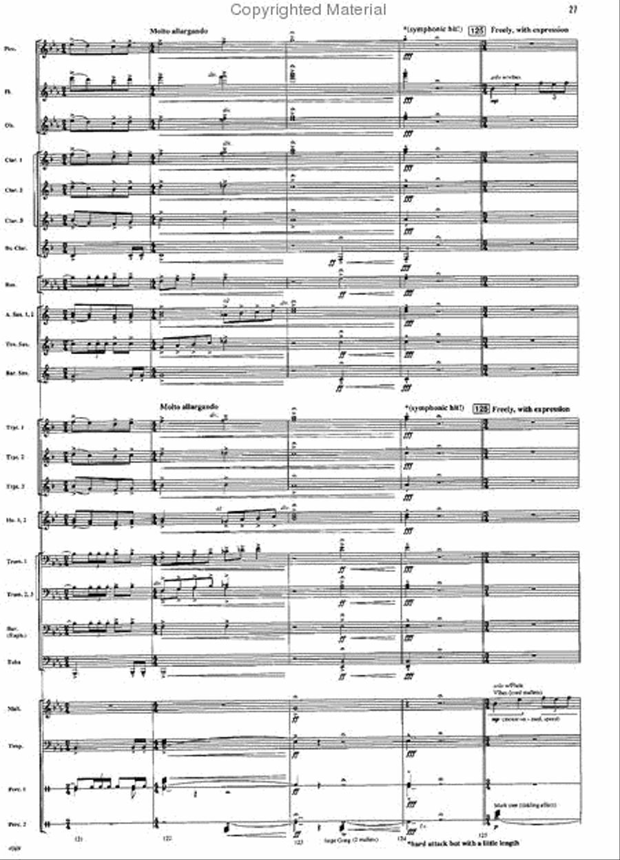 A Vision of Majesty Concert Band scores gallery preview page 26