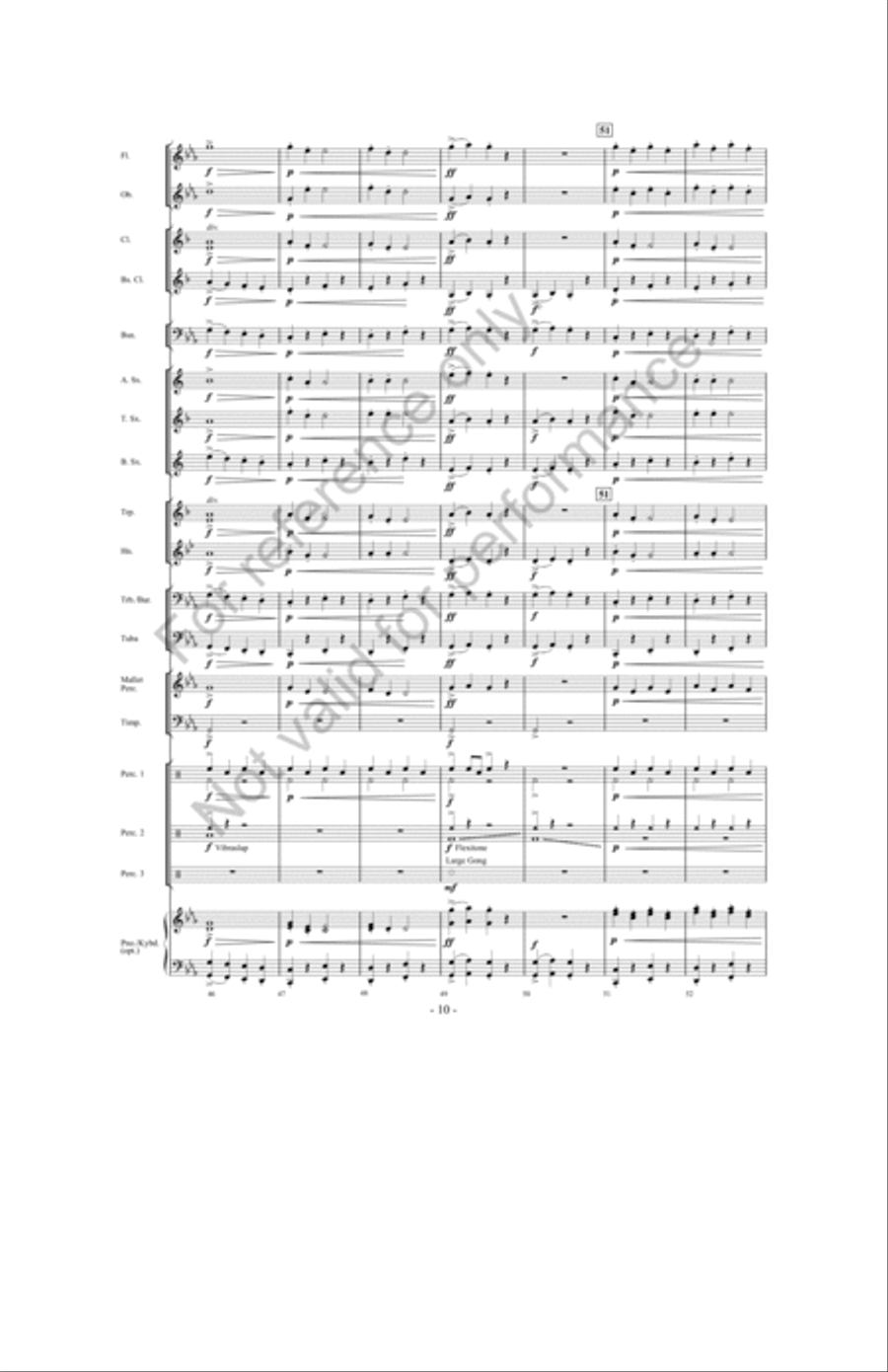 Creature Feature Creature Feature Concert Band scores gallery preview page 9