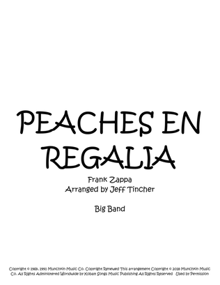 Book cover for Peaches En Regalia