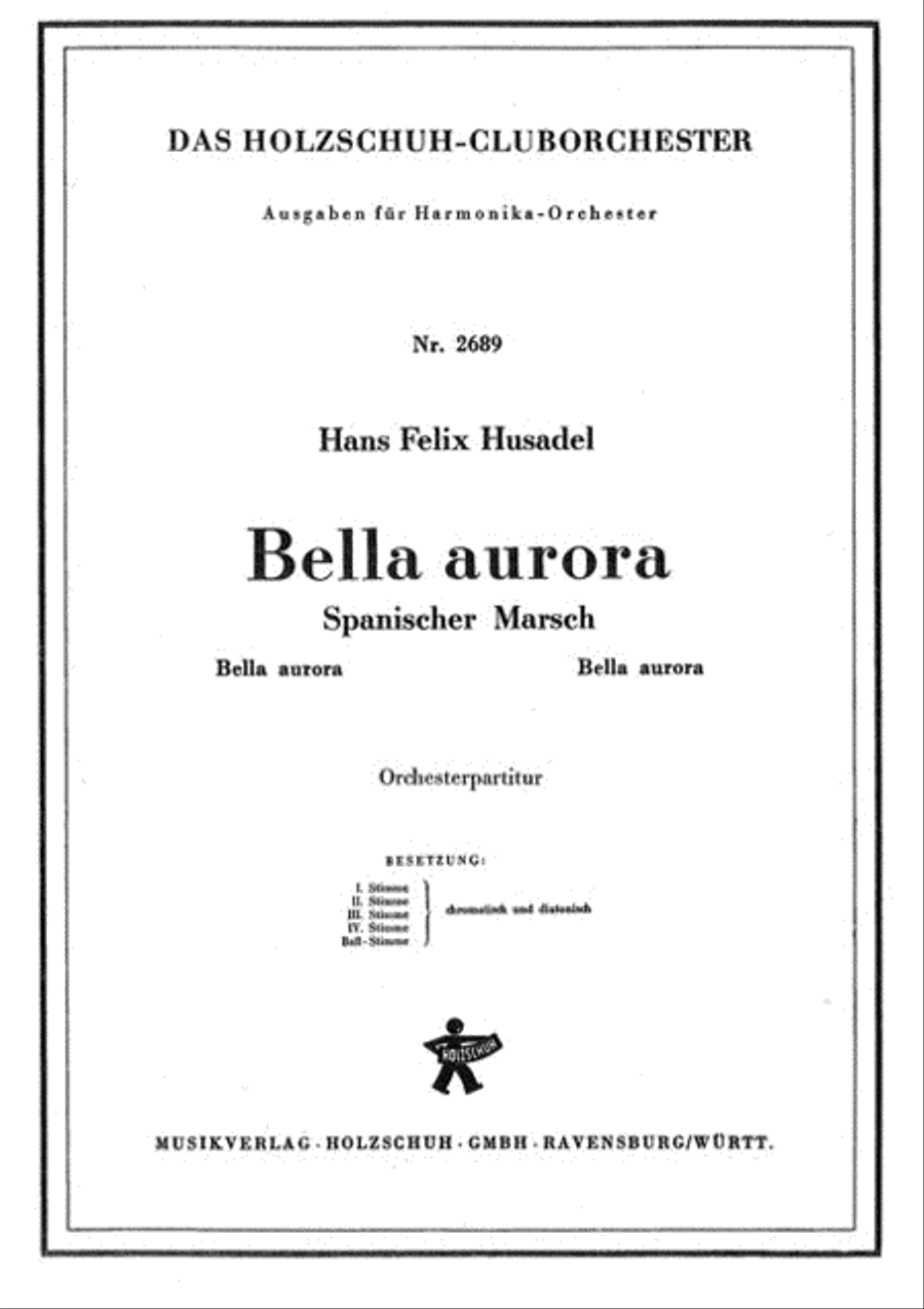 Bella Aurora Accordion Orchestra scores gallery preview page 1