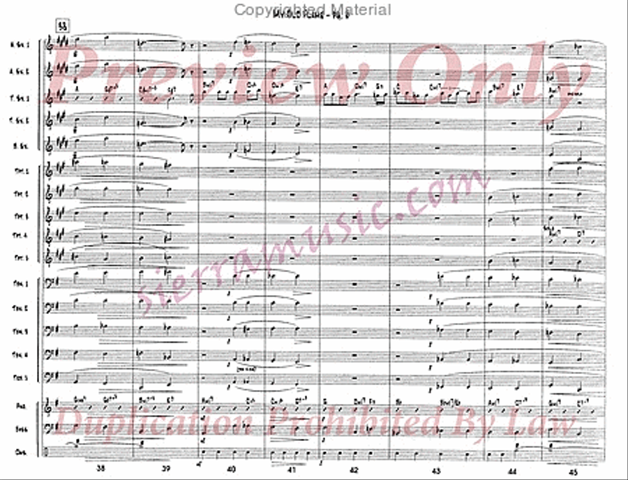 My Old Flame My Old Flame Jazz Ensemble scores gallery preview page 7