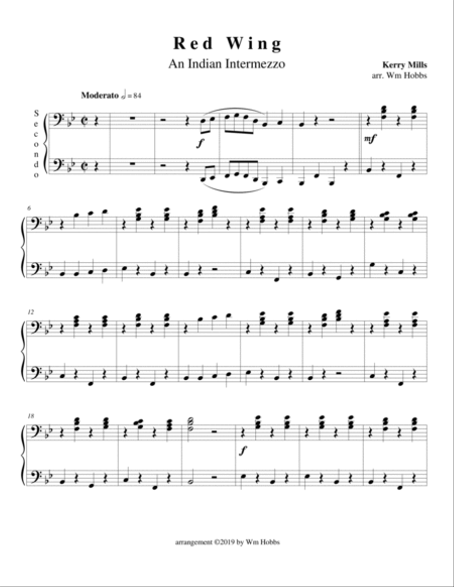 Red Wing Piano Method scores gallery preview page 2