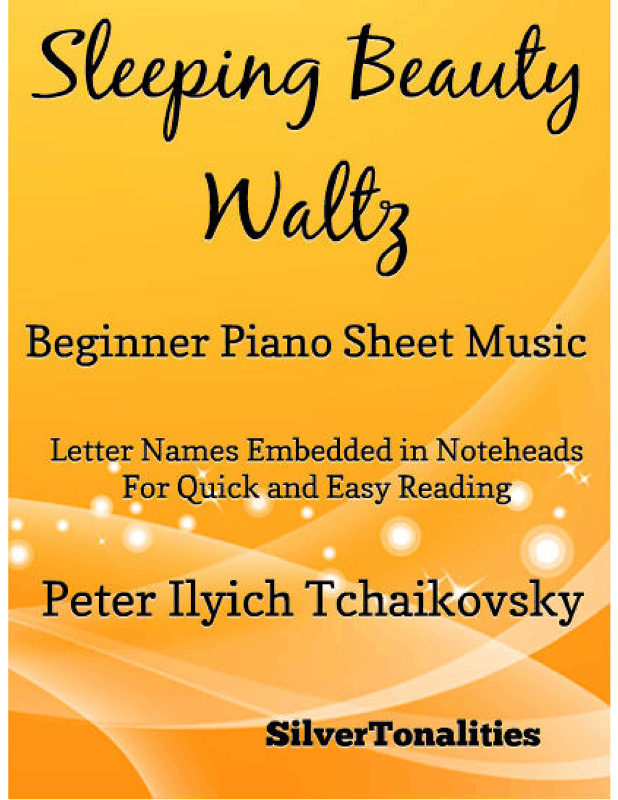 Sleeping Beauty Waltz Beginner Piano Sheet Music