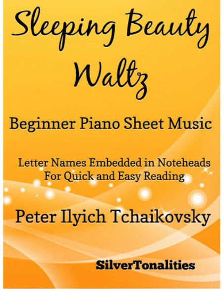 Sleeping Beauty Waltz Beginner Piano Sheet Music