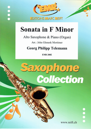 Book cover for Sonata in F minor