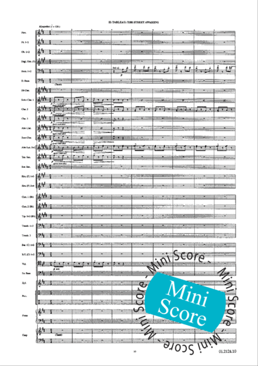 Romeo and Juliet Romeo and Juliet Concert Band scores gallery preview page 14