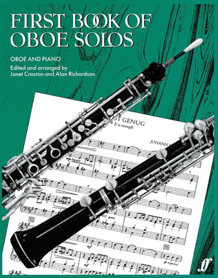 Book cover for First Book Of Oboe Solos