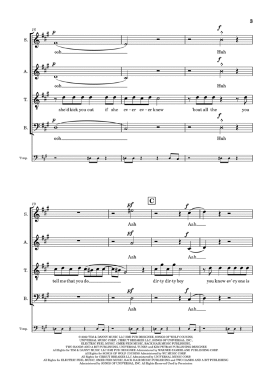 Unholy Divisi scores gallery preview page 3