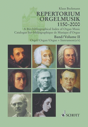 Book cover for A Bio-bibliographical Index of Organ Music 1150-2000