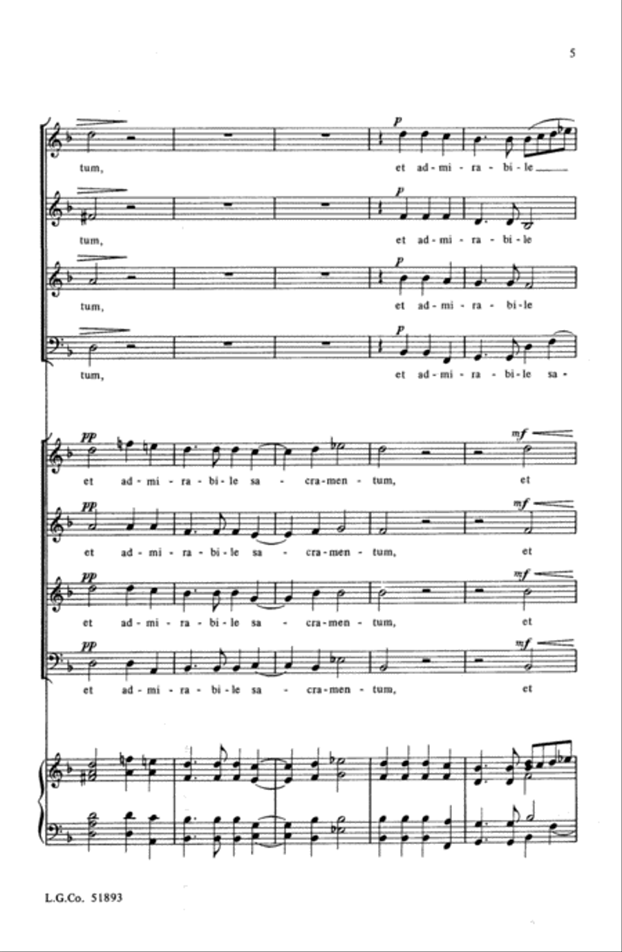 O Magnum Mysterium O Magnum Mysterium Choir scores gallery preview page 4