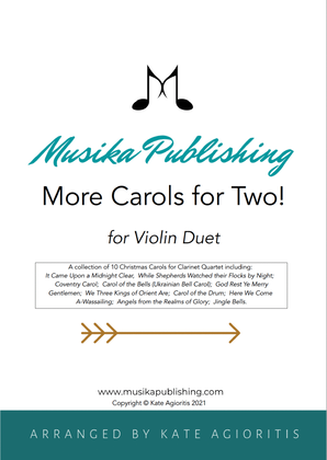 More Carols for Two - Violin Duet