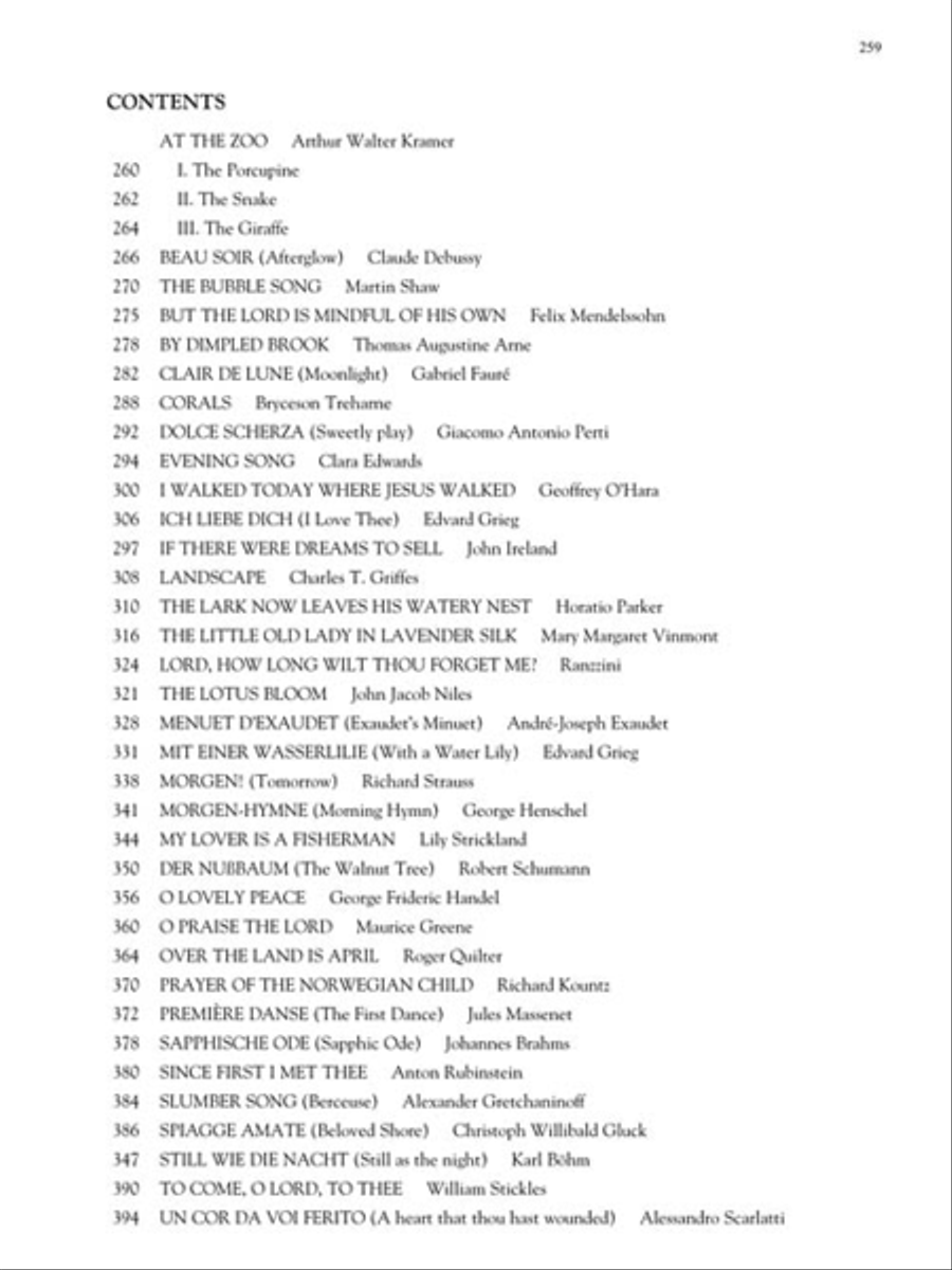 The First Book of Solos Complete – Parts I, II and III Voice scores gallery preview page 6
