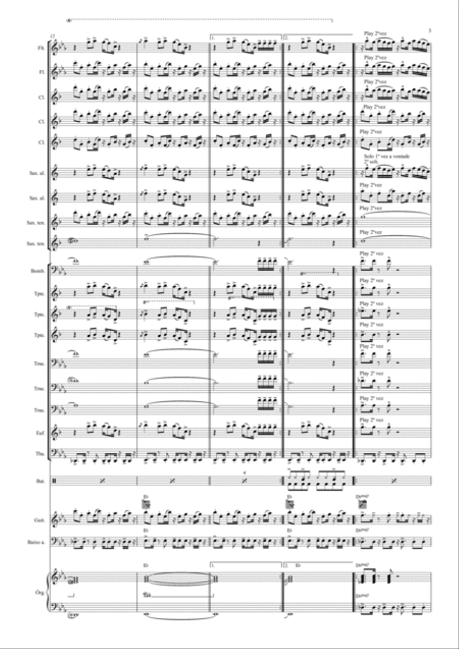 Scatman Concert Band scores gallery preview page 3