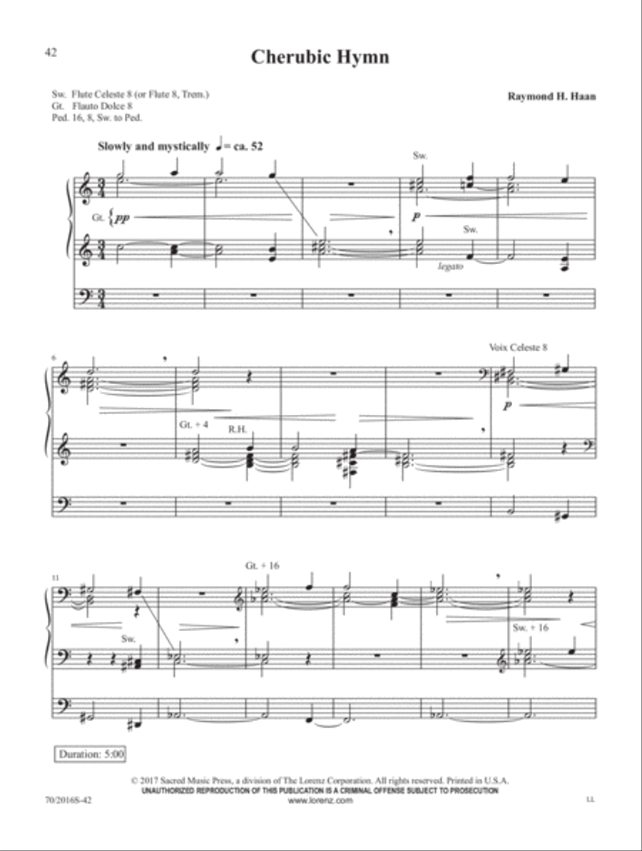Preludes and Meditations Preludes and Meditations Organ Solo scores gallery preview page 19