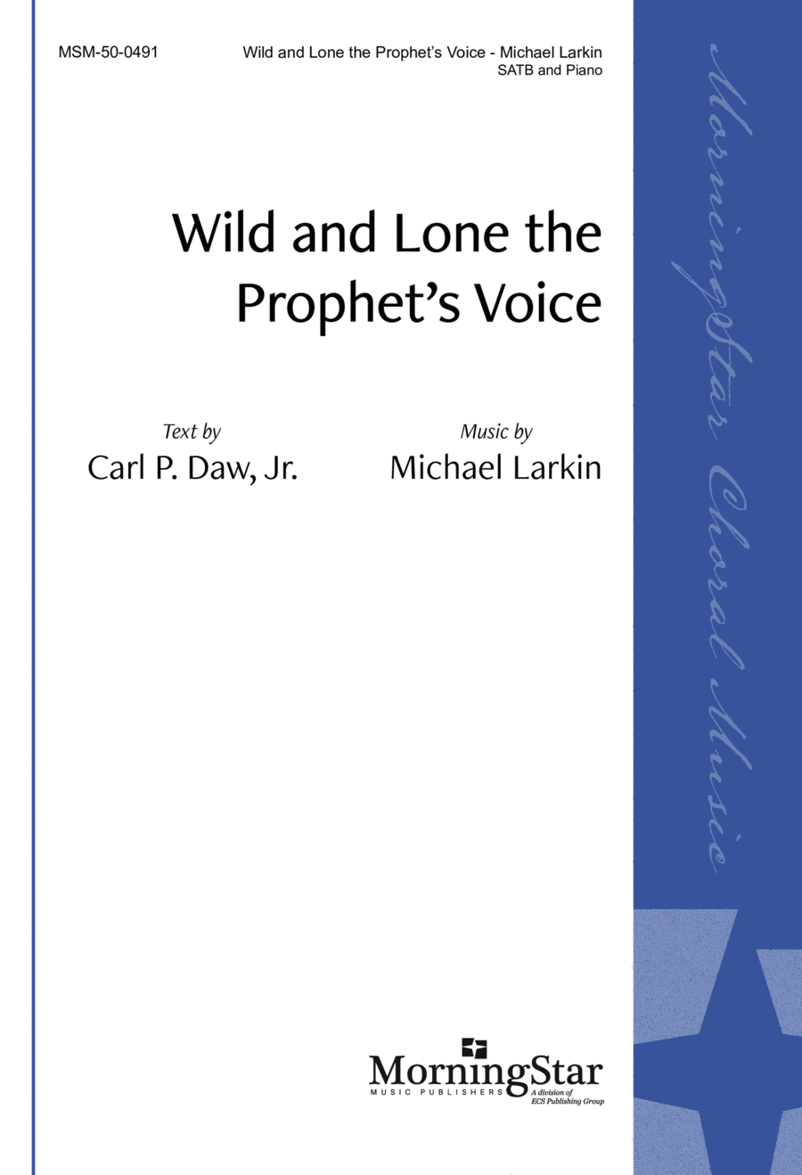 Wild and Lone the Prophet's Voice 4-Part scores gallery preview page 1