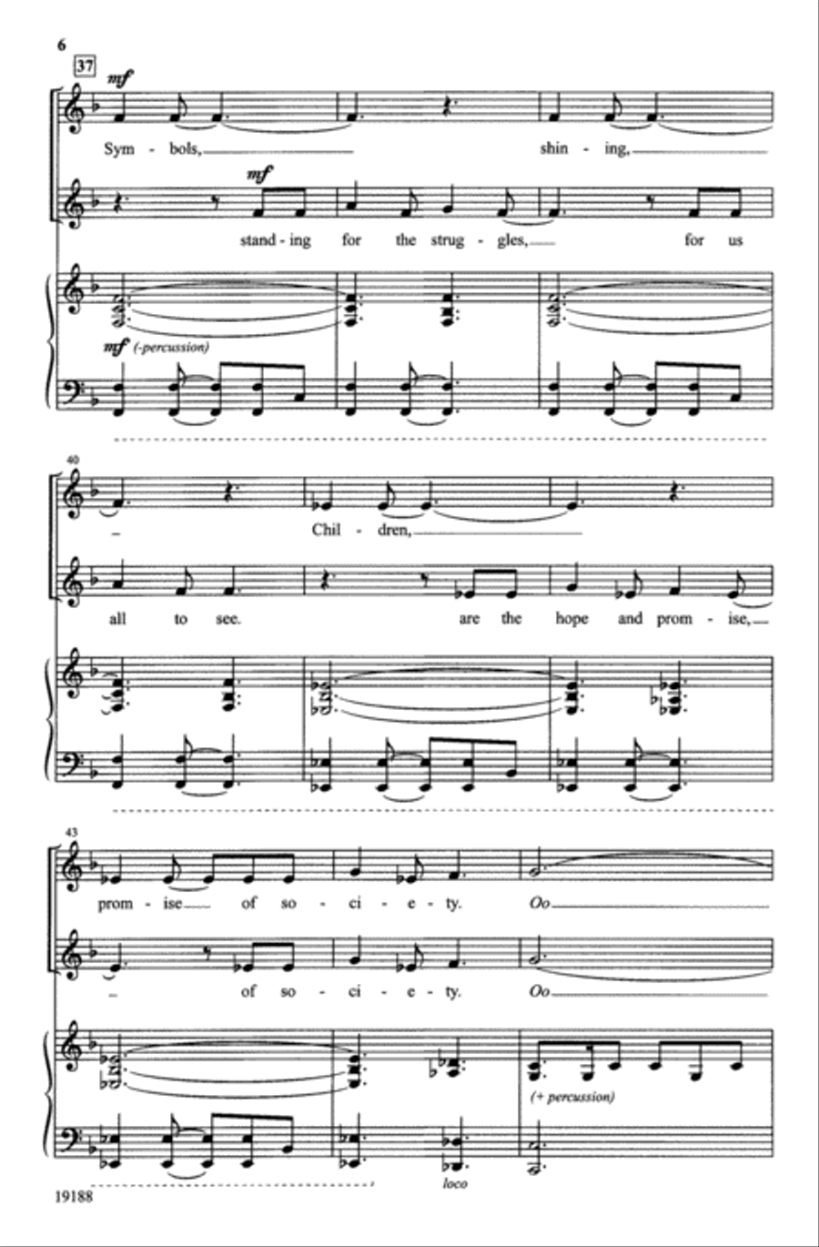 Harambee: A Song for Kwanzaa Choir scores gallery preview page 5