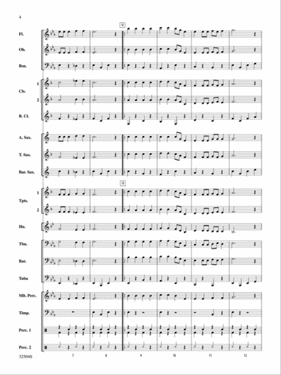 Rocky Top Concert Band scores gallery preview page 3