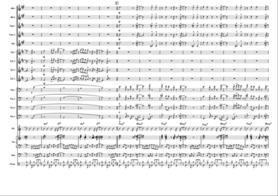 Stay Tuned Stay Tuned Jazz Ensemble scores gallery preview page 4