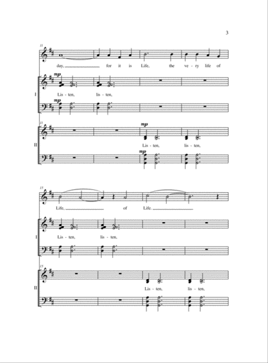 Salutation of the Dawn 4-Part scores gallery preview page 3