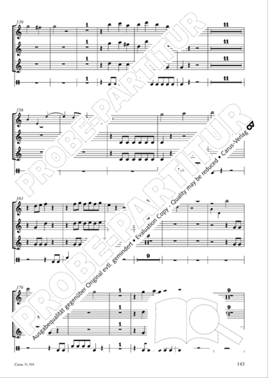 Bach for Brass 1: Cantatas I Voice scores gallery preview page 152