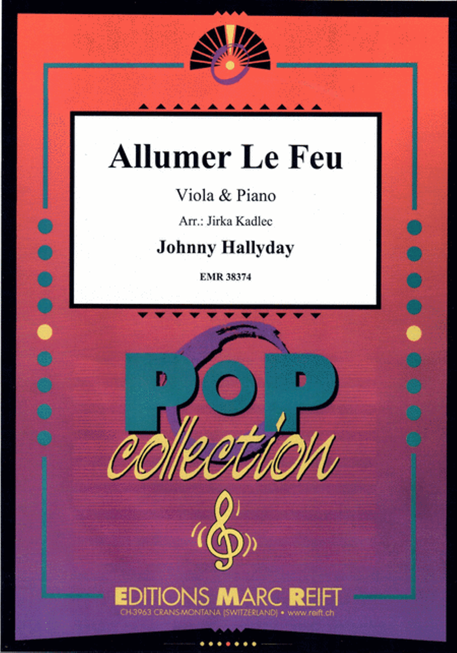 Allumer Le Feu Allumer Le Feu Piano Accompaniment scores gallery preview page 1
