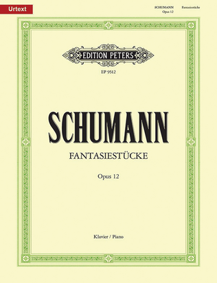 Book cover for Fantasiestücke Op. 12 for Piano