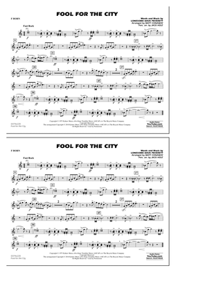 Fool For The City - F Horn
